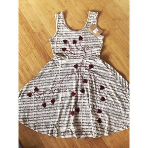 Musical score dress 🎼